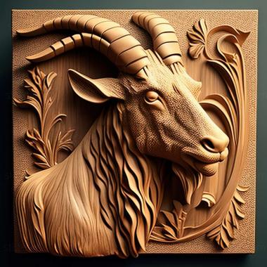 3D model goat (STL)